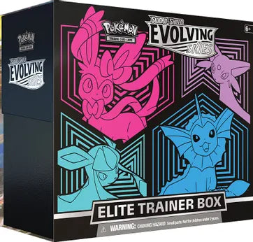 Evolving Skies Elite Trainer Box Glaceon/Vaporeon/Sylveon/Espeon - SWSH07
