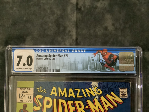 Amazing Spider-Man #74 CGC 7.0 34003
