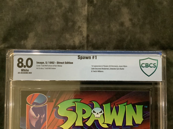 Spawn #1 CBCS 8.0 B0-002