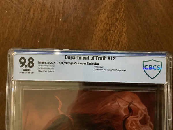 Department of Truth #12 CBCS 9.8 027
