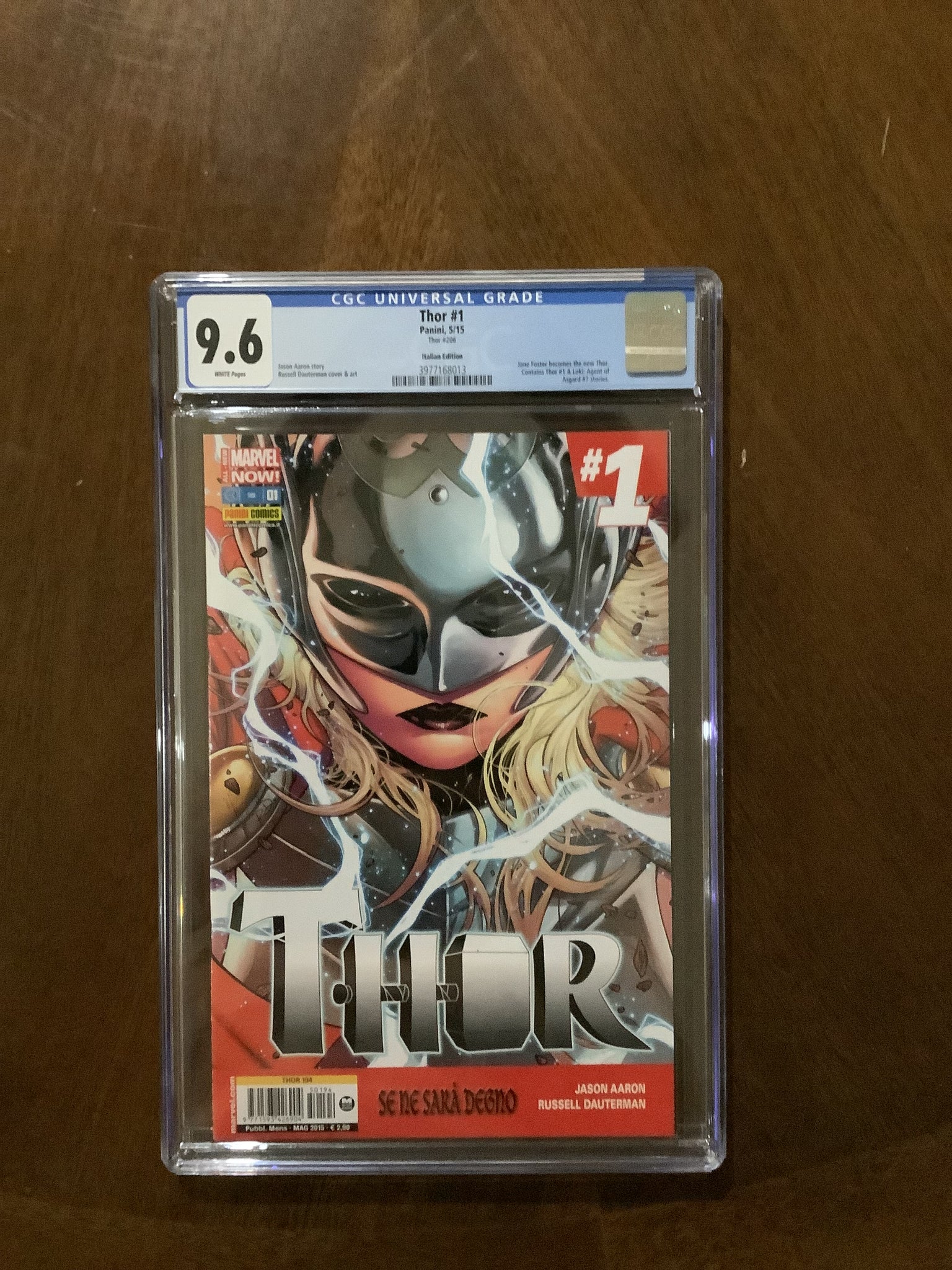 Thor #1 CGC 9.6