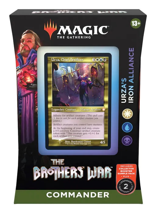 Magic The Brothers' War Commander Deck - Urza's Iron Alliance - Commander: The Brothers' War (BRC)