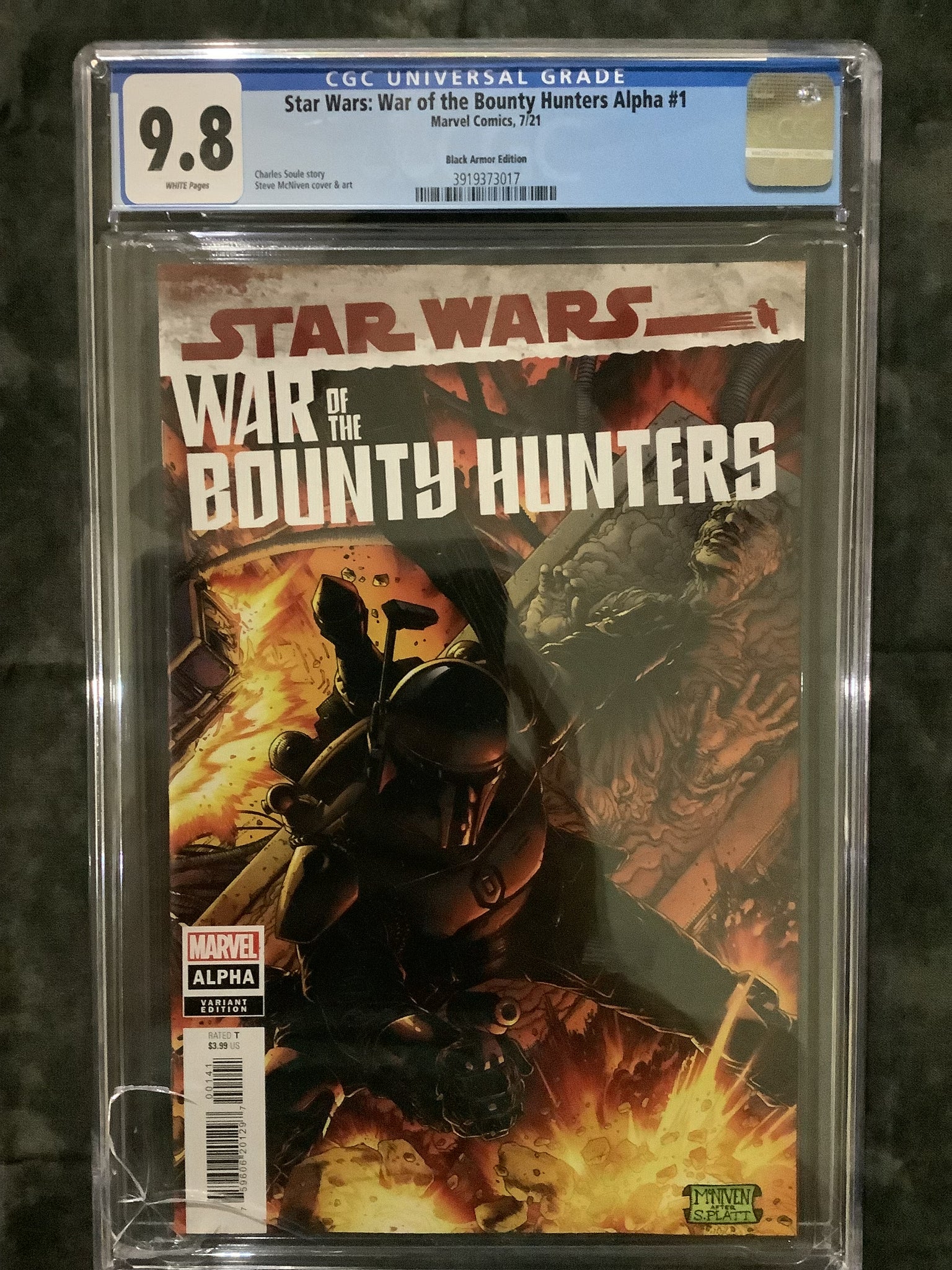 Star Wars: War of the Bounty Hunters Alpha #1 CGC 9.8 73017
