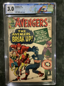 Avengers #10 CGC 3.0 54005