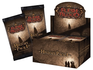 Flesh and Blood TCG: History Pack 1 Booster Display