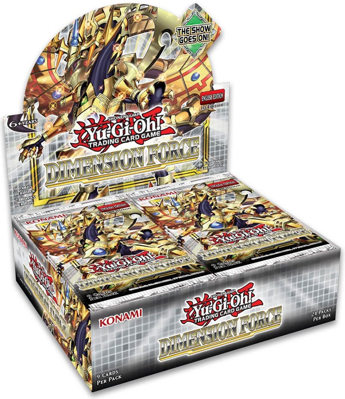 Roll over image to zoom in Yu-Gi-Oh! TCG: Dimension Force Booster Display