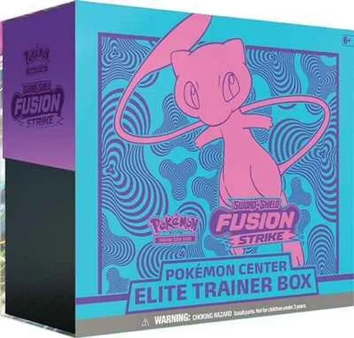 Fusion Strike Pokemon Center Elite Trainer Box (Exclusive) - SWSH08: Fusion Strike (SWSH08)