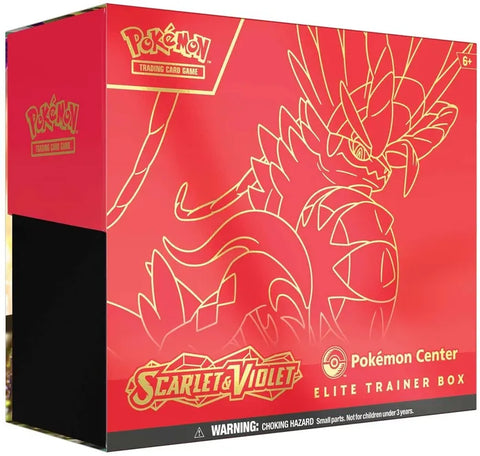 Scarlet & Violet Pokemon Center Elite Trainer Box (Exclusive) [Koraidon] - SV01: Scarlet & Violet Base Set (SV01)