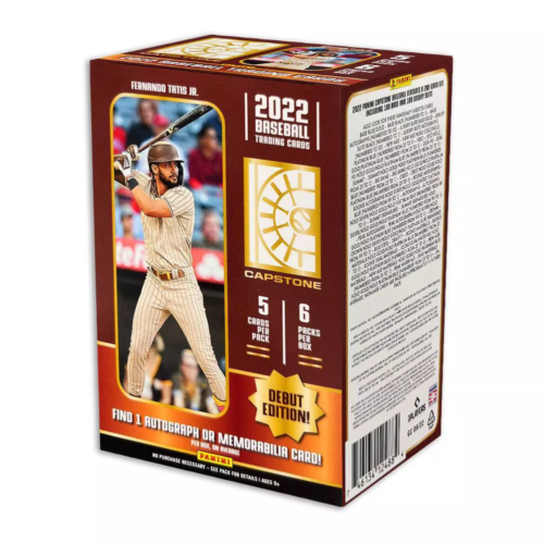 2022 Panini Baseball Capstone Trading Card Blaster Box
