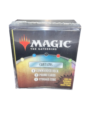 Magic the Gathering (MTG) Mystery Cube 1-Commander Deck&2-Promo Cards 2022