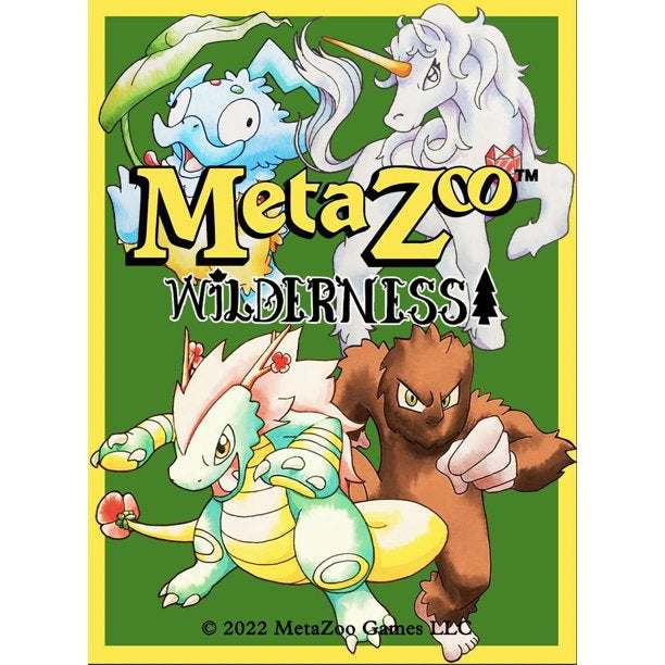 MetaZoo Trading Card Game Cryptid Nation Wilderness BLISTER Box (1st Edition, 24 Packs)