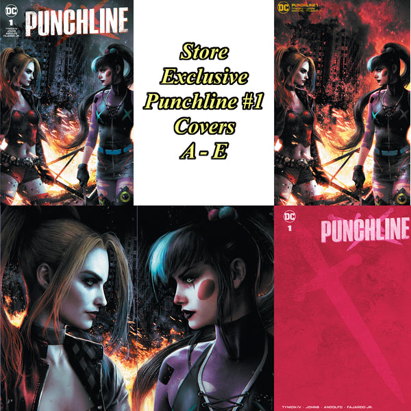 Punchline #1 Store Variants